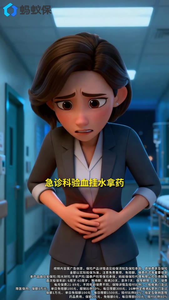 好医保门诊险 · 打工人急诊